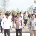 Polresta Samarinda dan Polres Bontang Bersinergi Amankan Kunjungan Kerja Kapolri dan Ketua Komisi IV DPR RI pada Peresmian Revamping Pabrik Amoniak 2 PT Pupuk Kaltim