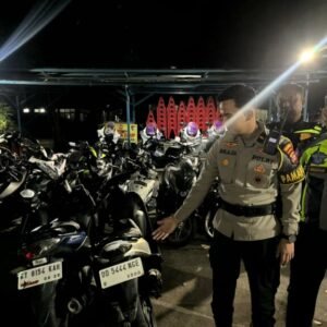 Patroli Ramadan, Polresta Samarinda Amankan 20 Motor Tak Standar